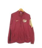ナイキ NIKE ウィンドブレーカー プルオーバー スポーツ S 臙脂 レッド 長袖 ハーフジップ スタンドカラー ロゴ /MN24 ■ECA002