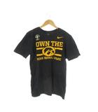 ナイキ NIKE THE NIKE TEE Tシャツ L 黒 ブラック アメフト クルーネック 半袖 プリント /CK13 ■ECA002