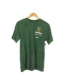 ナイキ NIKE The Nike Tee Tシャツ S 緑 グリーン 半袖 ラウンドネック ロゴプリント /CK21 ■ECA002