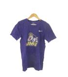 ナイキ NIKE THE NIKE TEE Tシャツ S 紫 パープル ロゴプリント キャラクタープリント 半袖 /CK24 ■ECA002