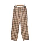 バーバリーゴルフ BURBERRY GOLF ストレートパンツ スラックス ノバチェック 9 ベージュ ■ECD002