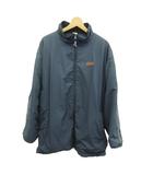 フィラ FILA ジャージ ジャケット 中綿 上着 スポーツウエア L 紺 ネイビー スタンドカラー 長袖 袖ライン /GR ■GY61