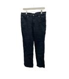 エドウィン EDWIN デニム ジーンズ L ネイビー 紺 無地 フルレングス ボトムス /PP ■ECD001