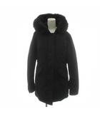 ウールリッチ WOOLRICH ダウンコート ロング丈 フード ファー アウター M 黒 ブラック /AN27 ■ECD002