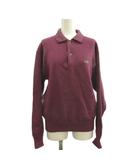 クロコダイル CROCODILE ニット セーター 長袖 ポロシャツ ポロカラー ロゴ刺繍 長袖 /RK ■ECB001