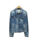  タバニティーソージーンズ Taverniti So Jeans デニムジャケット Gジャン ジージャン 上着 ミドル丈 S 青 ブルー /SM22 ■ECB002
