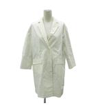 スピック&スパン Spick&Span チェスターコート スプリングコート 36 白 ホワイト ロング丈 /YS17 ■ECE003