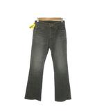 リー LEE RIDERS RIDE* デニム ジーンズ 27 グレー ブーツカット ウォッシュ加工 /AO39 ■ECE003