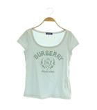 バーバリー BURBERRY カットソー 半袖 プリント 38 ライトブルー /MY ■OS ■ECE003