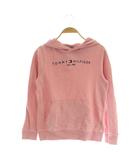トミーヒルフィガー TOMMY HILFIGER スウェットパーカー 長袖 プルオーバー 140 ピンク /MY ■OS ■ECE003