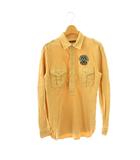 ラルフローレン RALPH LAUREN カットソー 長袖 L ベージュ /DO ■ECE003