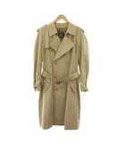 バーバリーズ Burberrys トレンチコート 裏地チェック アウター ヴィンテージ 44 ベージュ ベルト付き /YM ■ECE003