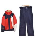 ヘリーハンセン HELLY HANSEN スキーウェア スノボウェア スキージャケット パンツ M 赤 レッド 紺 ネイビー ■ECE003