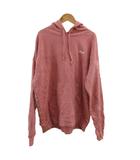 フィラ FILA パーカー スウェット 長袖 裏起毛 プルオーバー ロゴ 刺繍 XXL ピンク /XZ ■ECC002