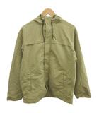 ユニクロ UNIQLO マウンテンパーカー L ベージュ フード付き 長袖 無地 /NP ■ECA003