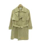 アンドエー and A トレンチコート ベージュ系 ストームフラップ ウエストベルト ミドル ハーフ丈 /SJ ■ECA003