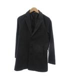 ビームスハート BEAMS HEART チェスターコート S ダークグレー ノッチドラペル ミドル ハーフ丈 /HW ■ECA003