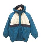 デサント DESCENTE ヴィンテージ ダウンジャケット パーカー ジップアップ 94-5 青 ブルー /JS ■ECA003