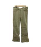 リーバイス レディースタイル LEVI'S LADY STYLE デニム ジーンズ 30 ベージュ 無地 ブーツカット 長ズボン フルレングス /PP ■ECA003