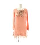 チュニック 長袖 2 サーモンピンク マルチカラー /ES ■GY59