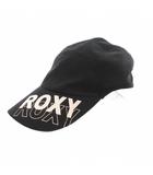 ロキシー ROXY キャップ 黒 ブラック 白 ホワイト ロゴプリント 無地 /SX ■GY59