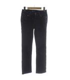 リーバイス Levi's Demi Curve デニム スキニー 23 青 ブルー 無地 フルレングス ストレート /GG ■GY59