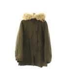 ラグ&ボーン RAG&BONE モッズコート ロング フード ファー S カーキ /DO ■GY59