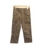 バーバリー ロンドン BURBERRY LONDON 子ども服 チノパンツ 110A 茶 ブラウン カーゴポケット 斜めポケット 長ズボン /MD ■ECB002