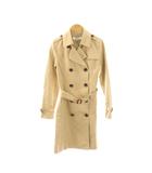 トレンチコート ロング ダブル S ベージュ /DO ■GY49