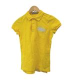 ラルフローレン RALPH LAUREN THE SKINNY POLO ポロシャツ M 黄 イエロー 襟付き 半袖 ロゴ刺繍 /GR ■ECB002