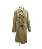 トレンチコート 9号 ベージュ 長袖 ダブルブレスト ベルト付き /RY ■GY99