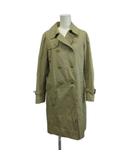 トレンチコート 38 ベージュ ダブルブレスト 長袖 ミドル丈 /PP ■GY99