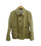 メンズメルローズ MEN'S MELROSE ジャケット 上着 3 ベージュ 無地 レギュラーカラー 長袖 /PP ■GY99