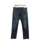 リーバイスプレミアム Levis PReMIUM デニムパンツ ジーンズ W32 L32 青 ブルー  色落ち加工 フルレングス /SH ■ECC003