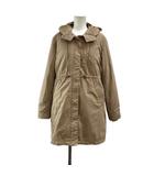 エニィスィス エニシス anySiS モッズコート 3 ベージュ フード付き 長袖 ドローストリングウエスト /PP ■ECC003