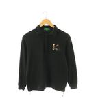 ケンゾー KENZO ゴルフ GOLF ポロシャツ 長袖 ハーフジップ 1 ブラック /DO ■ECC003
