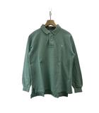 ポロ バイ ラルフローレン Polo by Ralph Lauren ポロシャツ L 緑 グリーン 長袖 襟付き ロゴ刺繍 /PP ■ECC003