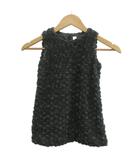  イルグッフォ il gufo ワンピース キッズ 子供服 ノースリーブ ひざ丈 薔薇 ローズモチーフ 5 グレー /XZ ■ECC003