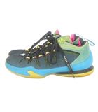 ナイキ NIKE JORDAN CP3.VIII AE スニーカー バスケットシューズ 27 青 ブルー ミドルカット メッシュ 725173-404 /AO15 ■GY62