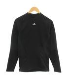 アディダス adidas ドライ ロンT ポリエステル 長袖 カットソー S 黒 ブラック ■ECB003 /☆G