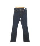 アールジーン Earl Jean デニム ジーンズ 28 青 ブルー 無地 フレア ストレート /AH9 ■ECB003