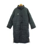 アディダス adidas コート L グレー 長袖 ロゴプリント /GP ■ECB003