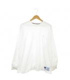 チャンピオン CHAMPION Tシャツ L 白 ホワイト 無地 クルーネック 長袖 /AO22 ■ECD003
