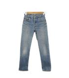 リーバイス Levi's 701-0115 デニムパンツ ジーンズ スリム ストレート ボタンフライ W26 青 ブルー /AH26 ■ECD003