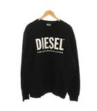 ディーゼル DIESEL S-GIRK-ECOLOGO トレーナー スウェット 長袖 XL 黒 ブラック /YM ■ECD003
