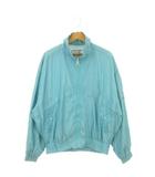 マンシングウェア MUNSINGWEAR GrandSlam ジャンパー ジャケット ゴルフ L 水色 ブルー スタンドカラー 長袖 フラップポケット /AH34 ■ECD003