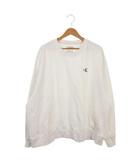 カルバンクライン CALVIN KLEIN トレーナー 裏起毛 L/G Relaxed Fit 白 ホワイト クルーネック ロゴ刺繍 長袖 /AH26 ■ECD003