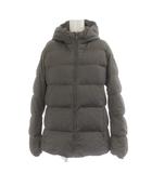 ユニクロ UNIQLO ダウンコート L グレー フード付き 長袖 /GP ■ECD003