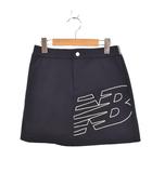 ニューバランス NEW BALANCE GOLF ミニスカート タイト 0 黒 ブラック ■ECD003