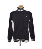 ニューバランス NEW BALANCE トラックジャケット ジップアップ ブルゾン LL 黒 ブラック ■ECD003
